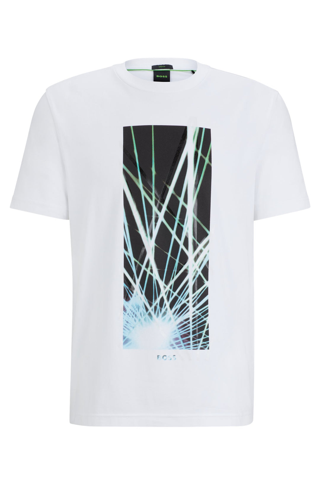 BOSS Regular Fit T-Shirts in Cotton Mix - TEE 6 10110340 01-50514647- Concorde Fashion#color_white-100