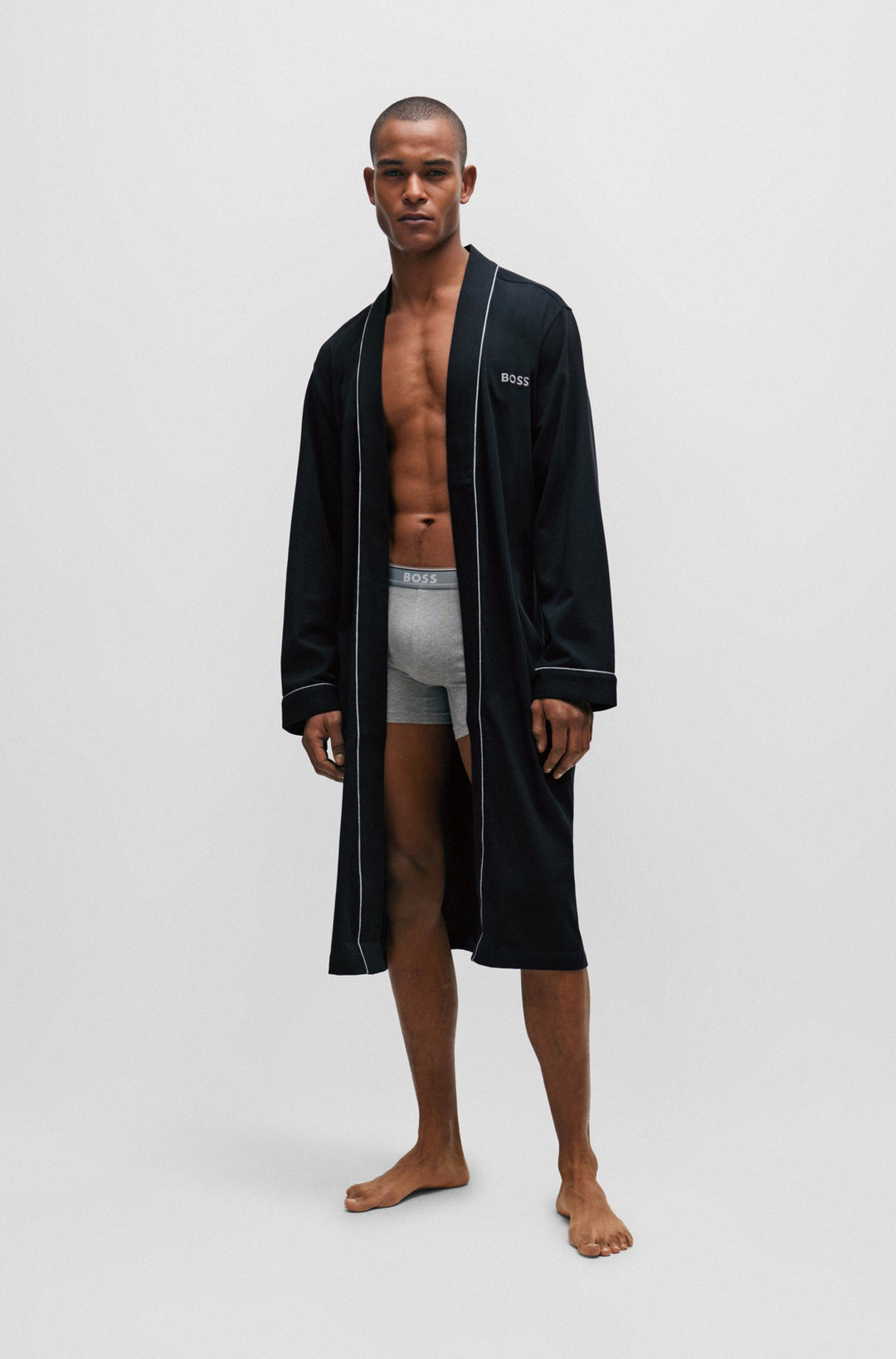 BOSS Robes  - KIMONO BM 50469624- Concorde Fashion#color_black-001