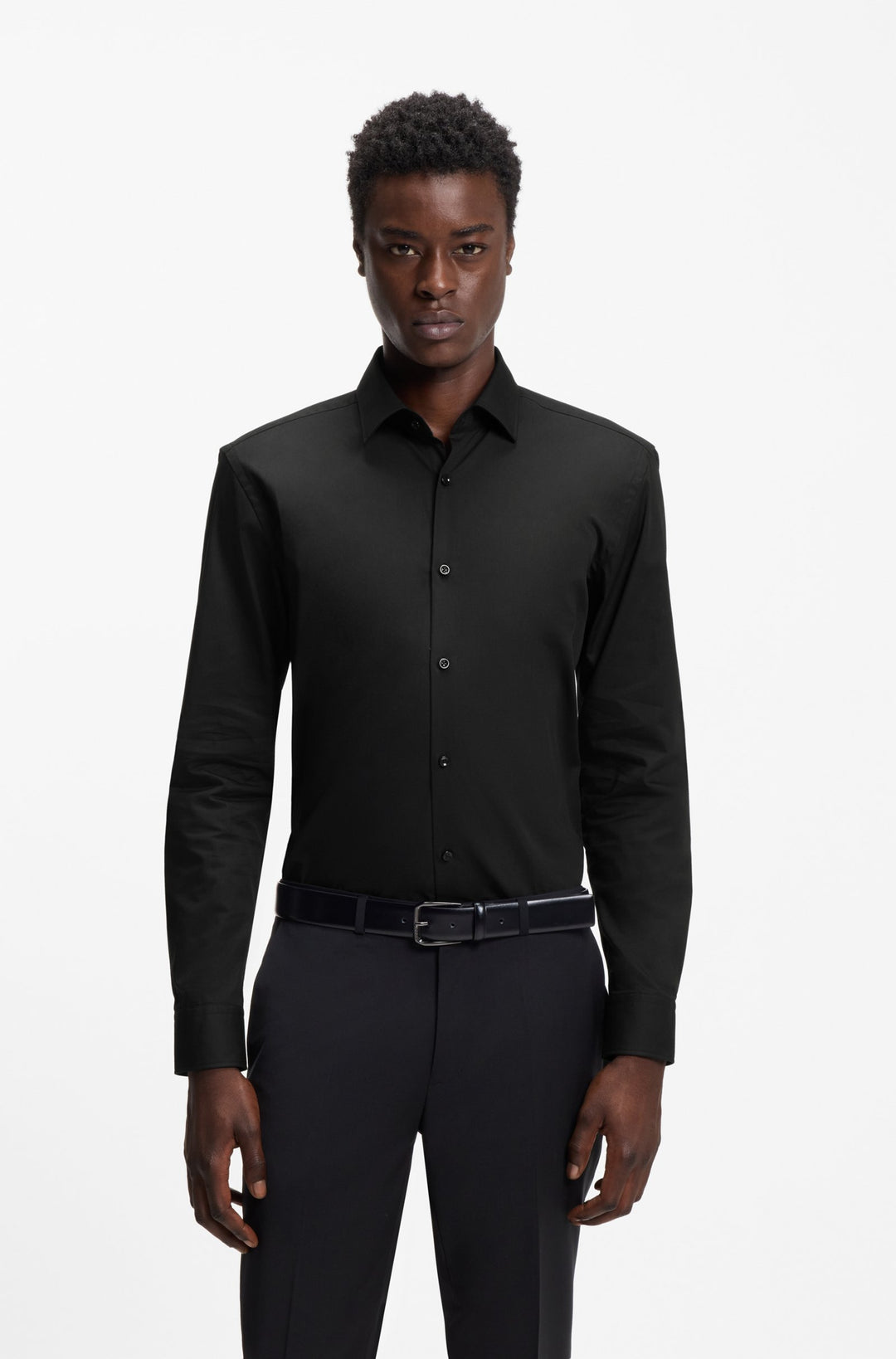 BOSS,HUGO Formal Shirts Slim Fit - C-JENNO 50289499- Concorde Fashion#color_black-001