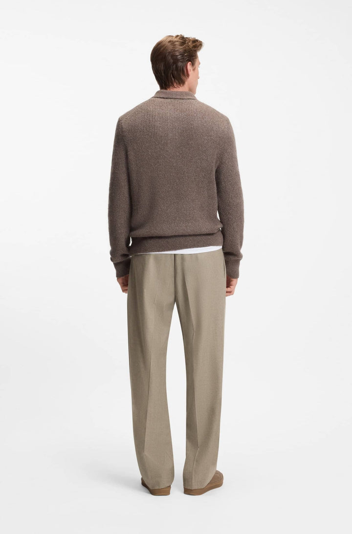 BOSS Trousers Relaxed Fit - TROUSERS-252_DB 50554905- Concorde Fashion#color_beige-263