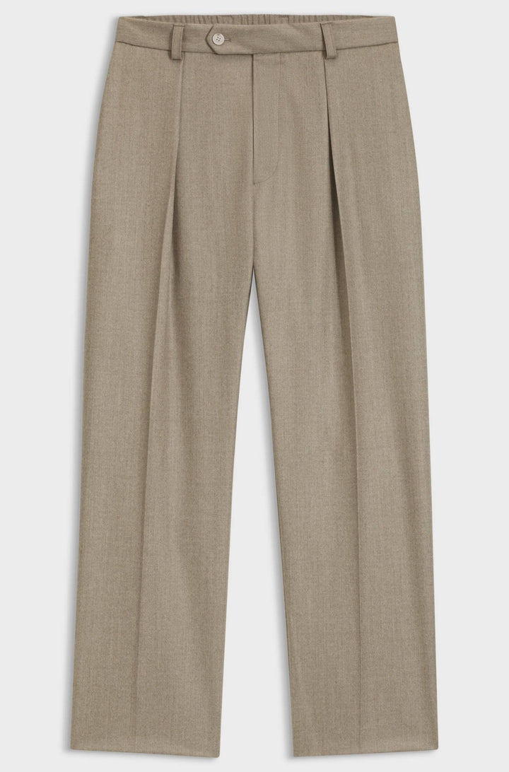 BOSS Trousers Relaxed Fit - TROUSERS-252_DB 50554905- Concorde Fashion#color_beige-263