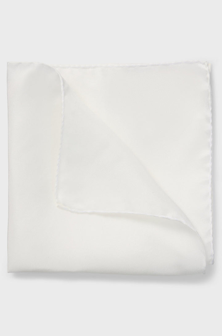BOSS Pocket Square  - POCKETSQUARE 33X33CM 50312614- Concorde Fashion#color_white-199