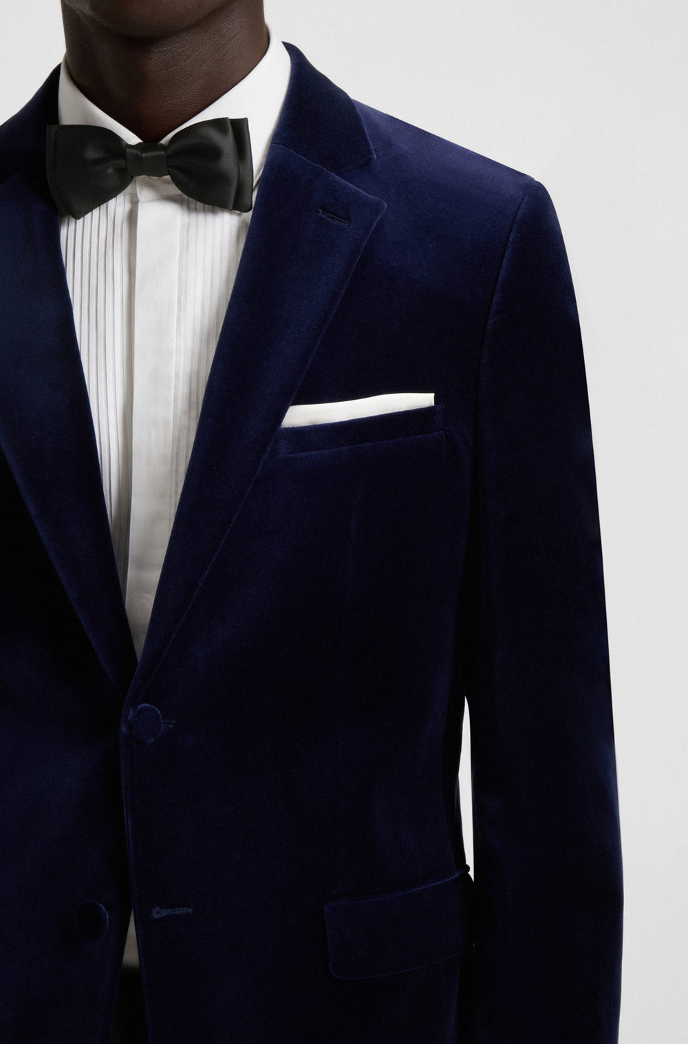 BOSS Pocket Square  - POCKETSQUARE 33X33CM 50312614- Concorde Fashion#color_white-199