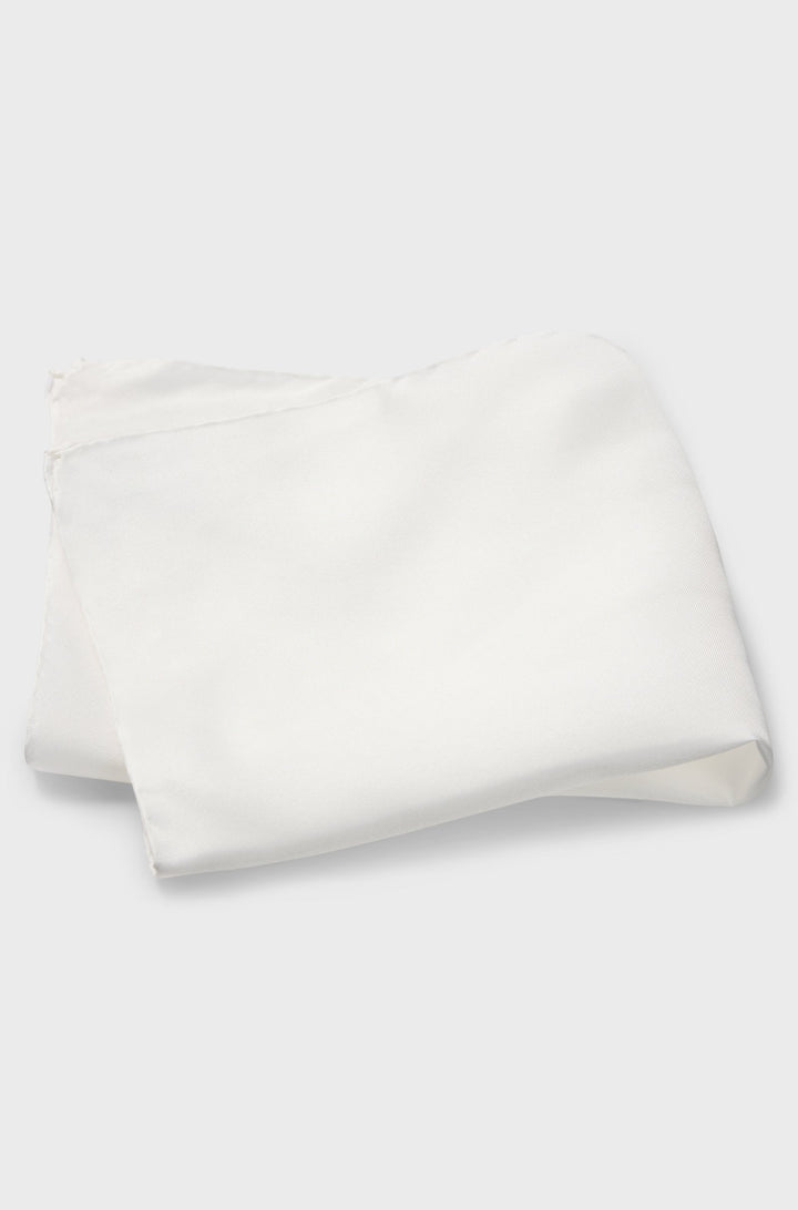 BOSS Pocket Square  - POCKETSQUARE 33X33CM 50312614- Concorde Fashion#color_white-199