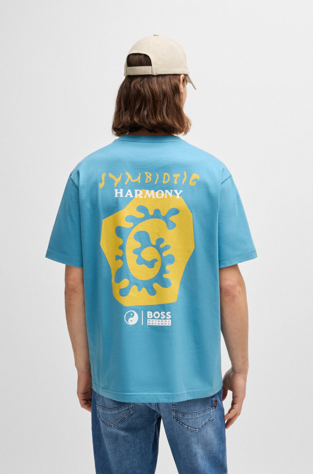 BOSS Relaxed Fit T-Shirts in Cotton - TE_CORAL 10189487 01-50515357- Concorde Fashion#color_blue-486