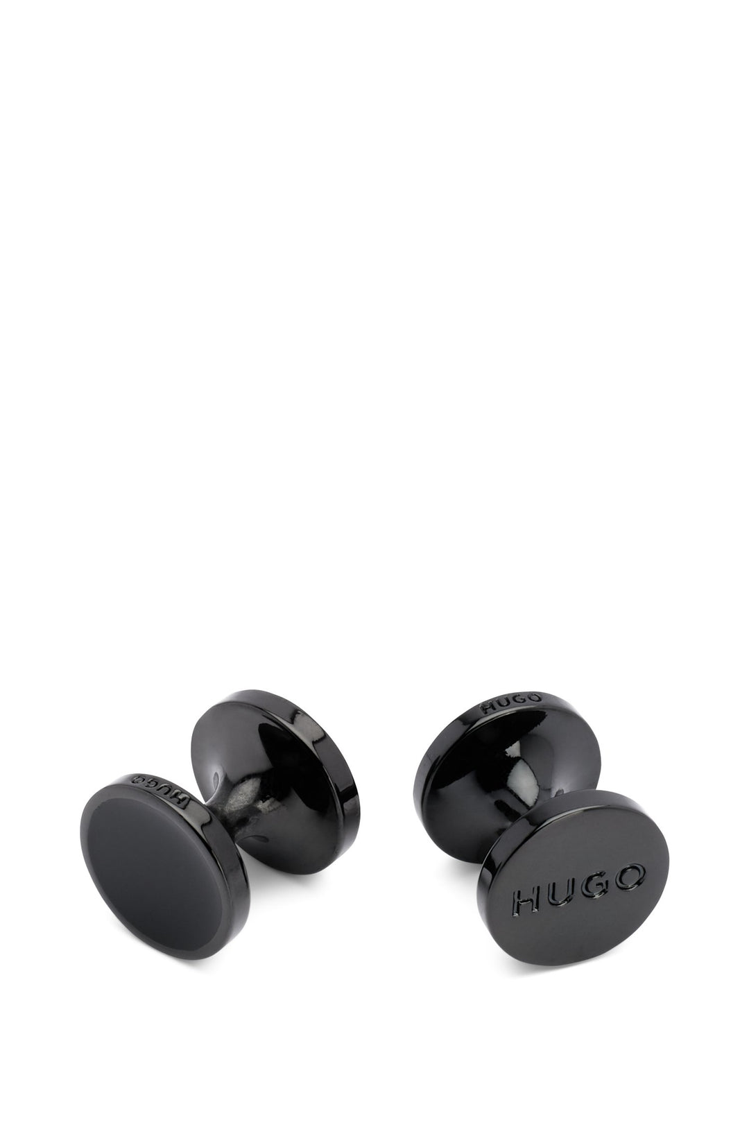 HUGO  Cufflinks in Metal - E-TOKEEP 10191262 01-50470125- Concorde Fashion#color_black-002