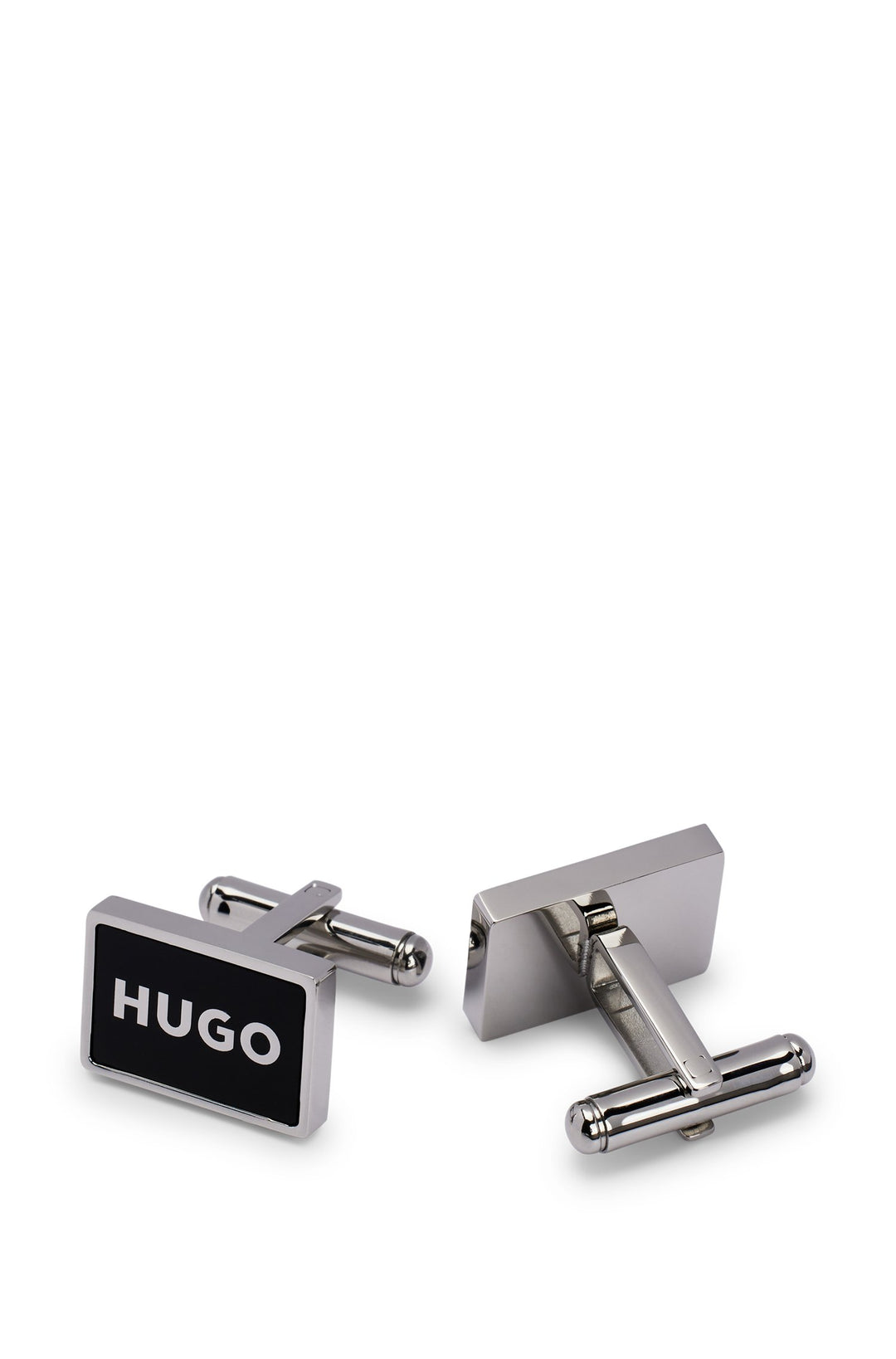 HUGO  Cufflinks in Stainless Steel - E-FRAME 10191279 01-50476911- Concorde Fashion#color_black-001