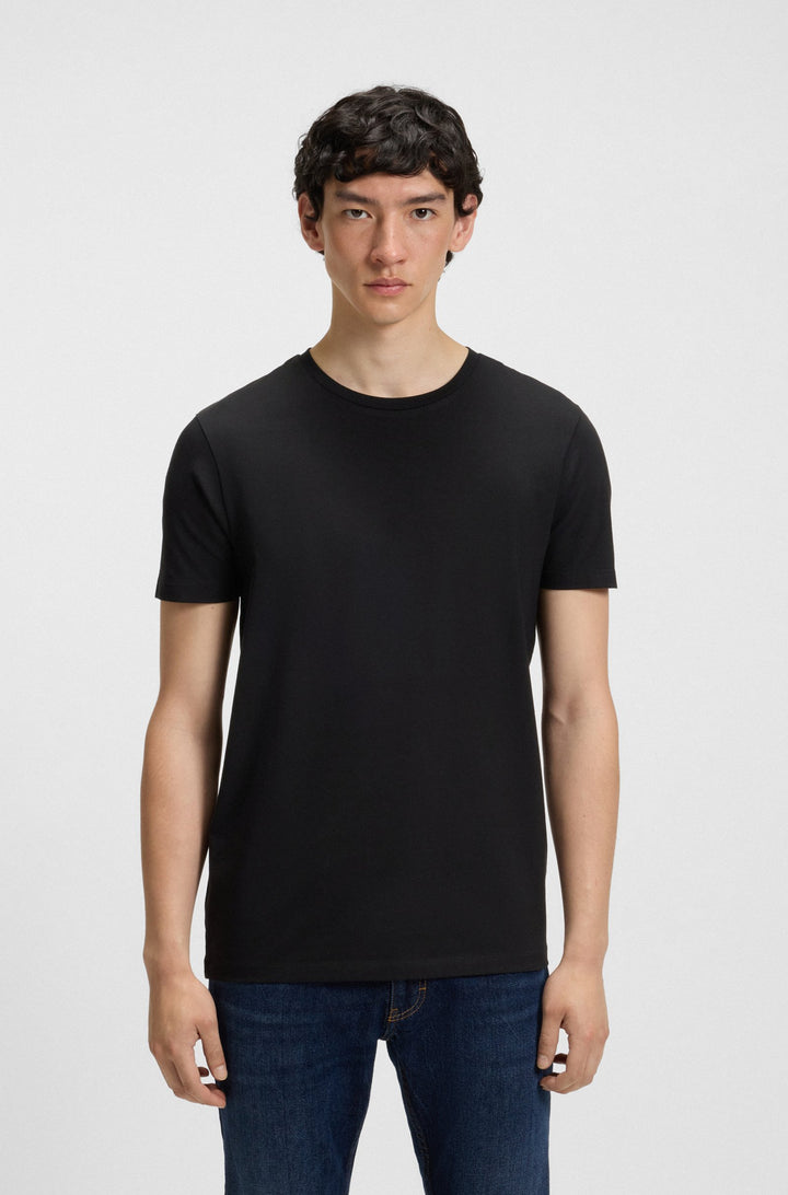 HUGO T-Shirts Slim Fit - HUGO-ROUND 50325440Concorde Fashion#color_black-001