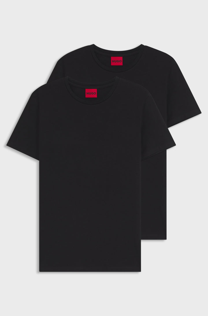 HUGO T-Shirts Slim Fit - HUGO-ROUND 50325440Concorde Fashion#color_black-001