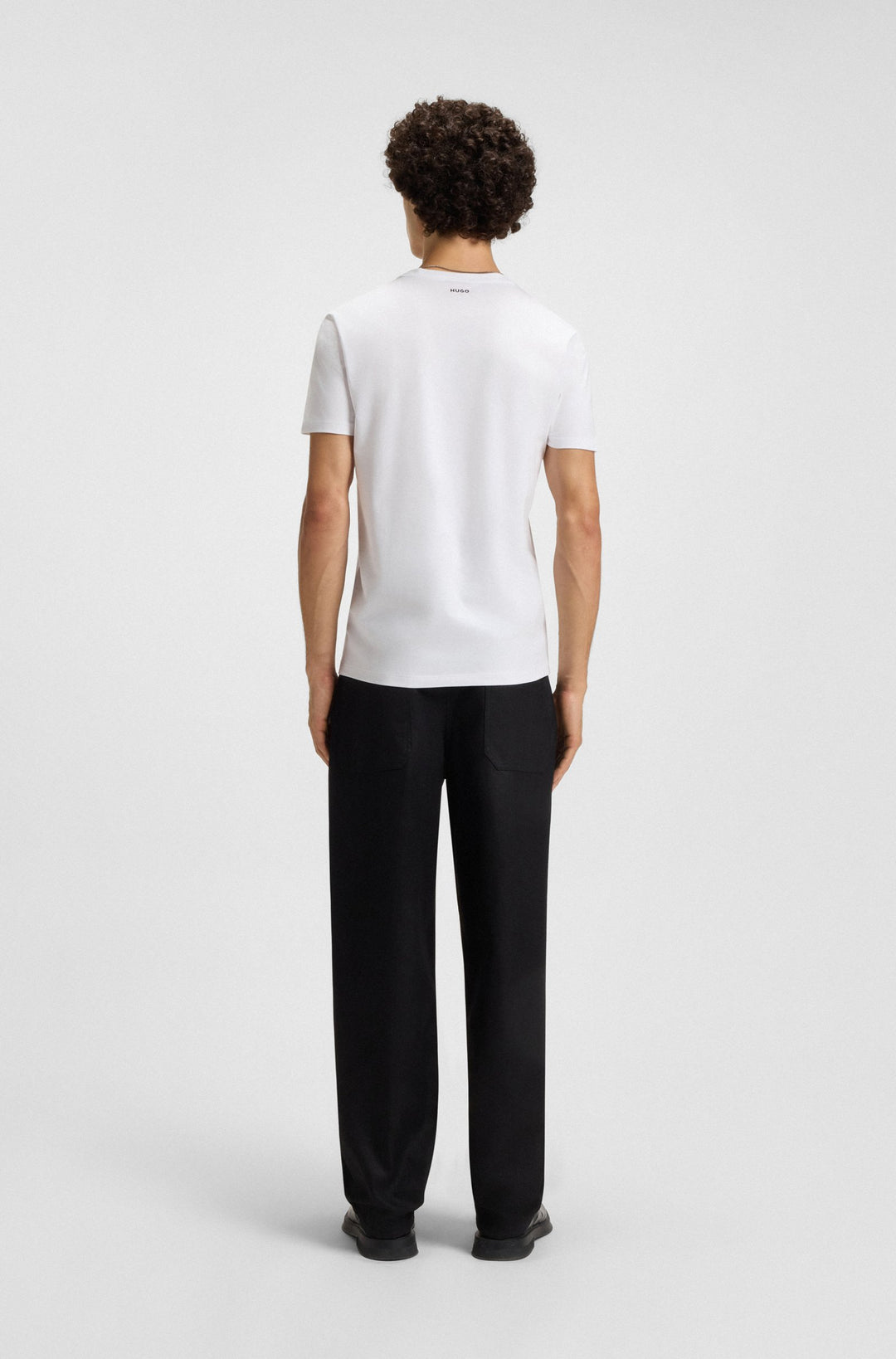 HUGO T-Shirts Slim Fit - HUGO-ROUND 50325440Concorde Fashion#color_white-100