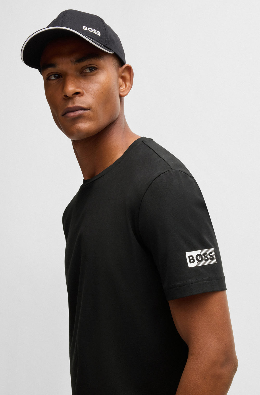 BOSS T-Shirts Regular Fit in Cotton Mix - T-SHIRT 2-PACK 2 10194355 01-50533717- Concorde Fashion#color_assorted-960