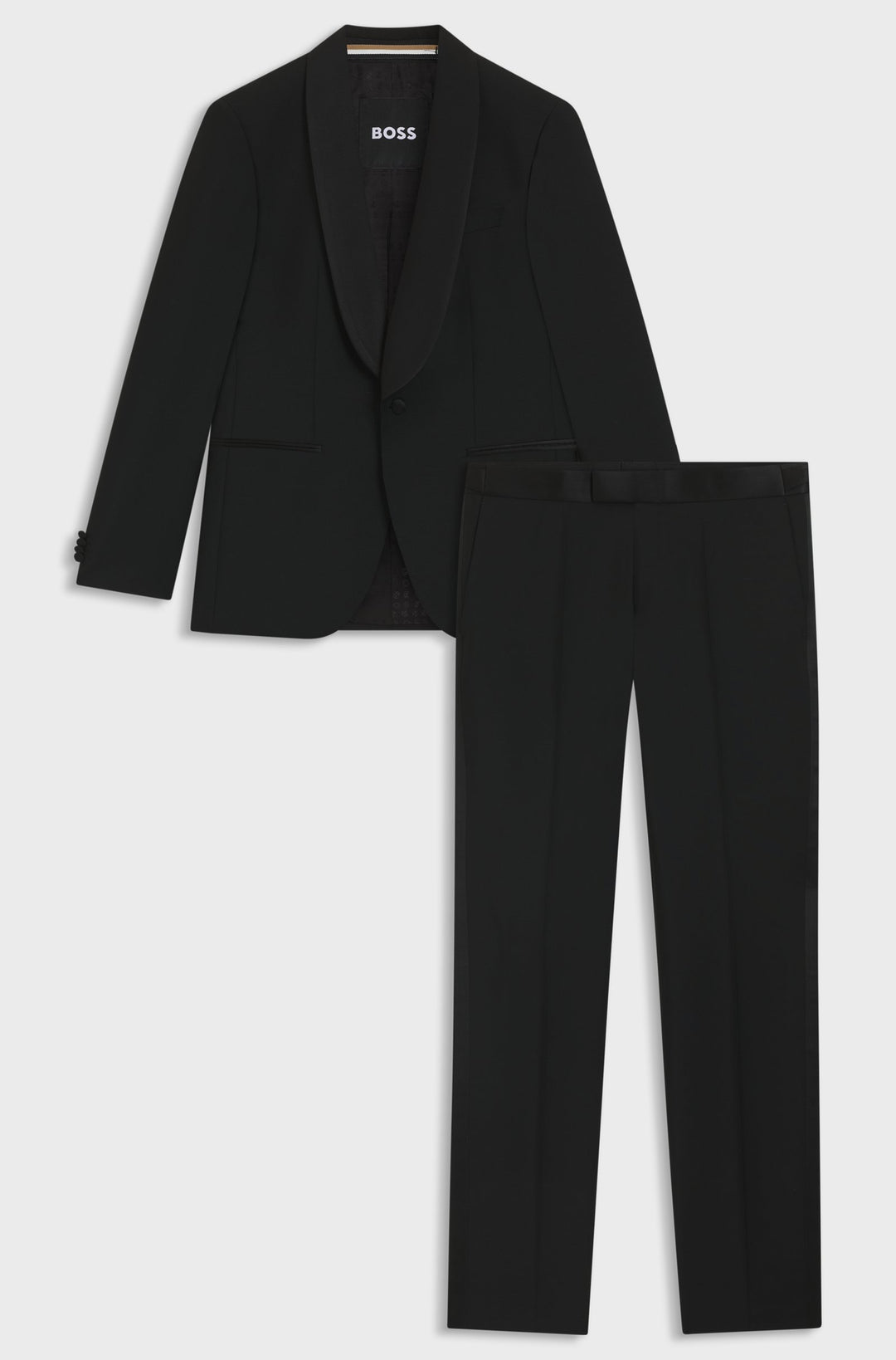 BOSS Suits Slim Fit - H-HUGE-2PCS-TUXS-254 50551762- Concorde Fashion#color_black-001