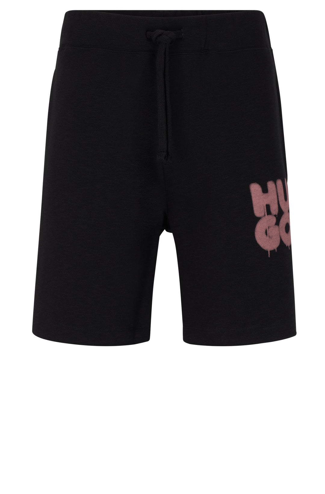 HUGO Regular Fit Shorts in Cotton - DOLIVAR 10208839 01-50487543- Concorde Fashion#color_black-001