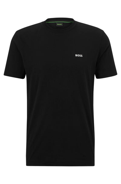 BOSS Regular Fit T-Shirts in Cotton - TEE 7 10213473 01-50491448- Concorde Fashion#color_black-001