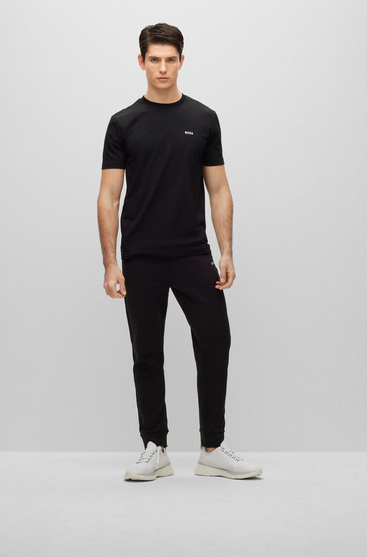 BOSS Regular Fit T-Shirts in Cotton - TEE 7 10213473 01-50491448- Concorde Fashion#color_black-001