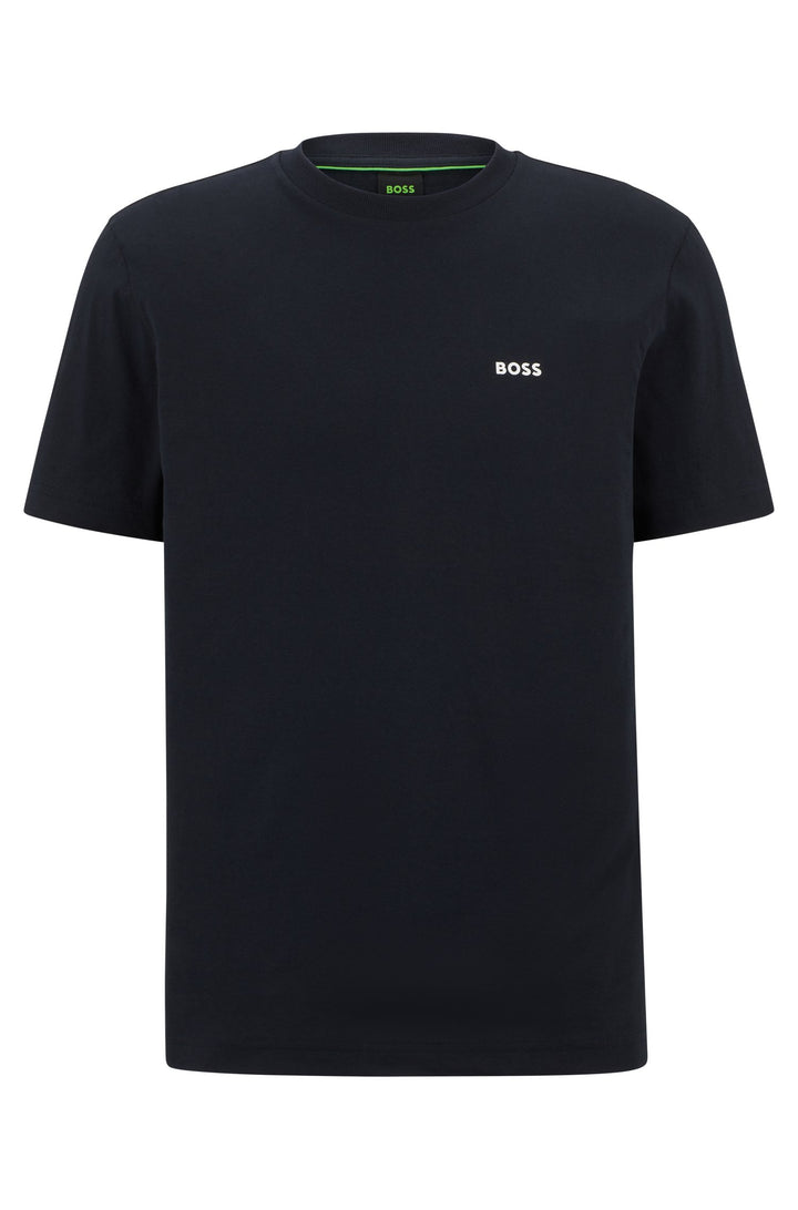 BOSS Regular Fit T-Shirts in Cotton - TEE 7 10213473 01-50491448- Concorde Fashion#color_navy-402