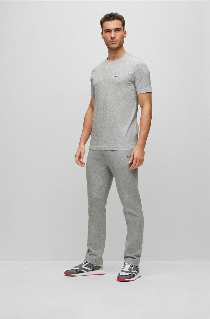 BOSS Regular Fit T-Shirts in Cotton - TEE 7 10213473 01-50491448- Concorde Fashion#color_grey-059