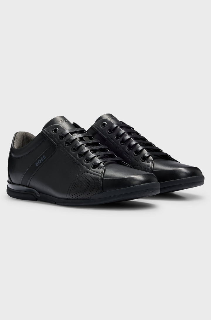 BOSS Casual Shoes Standard Sole - SATURN_LOWP_LUX4 A_N 50498282- Concorde Fashion#color_black-001