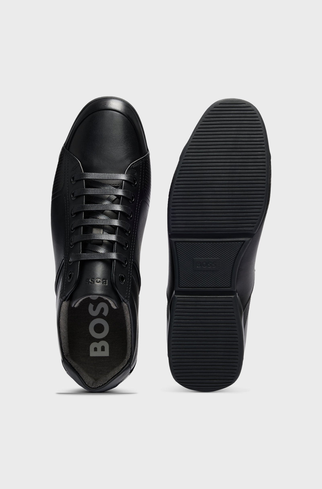 BOSS Casual Shoes Standard Sole - SATURN_LOWP_LUX4 A_N 50498282- Concorde Fashion#color_black-001