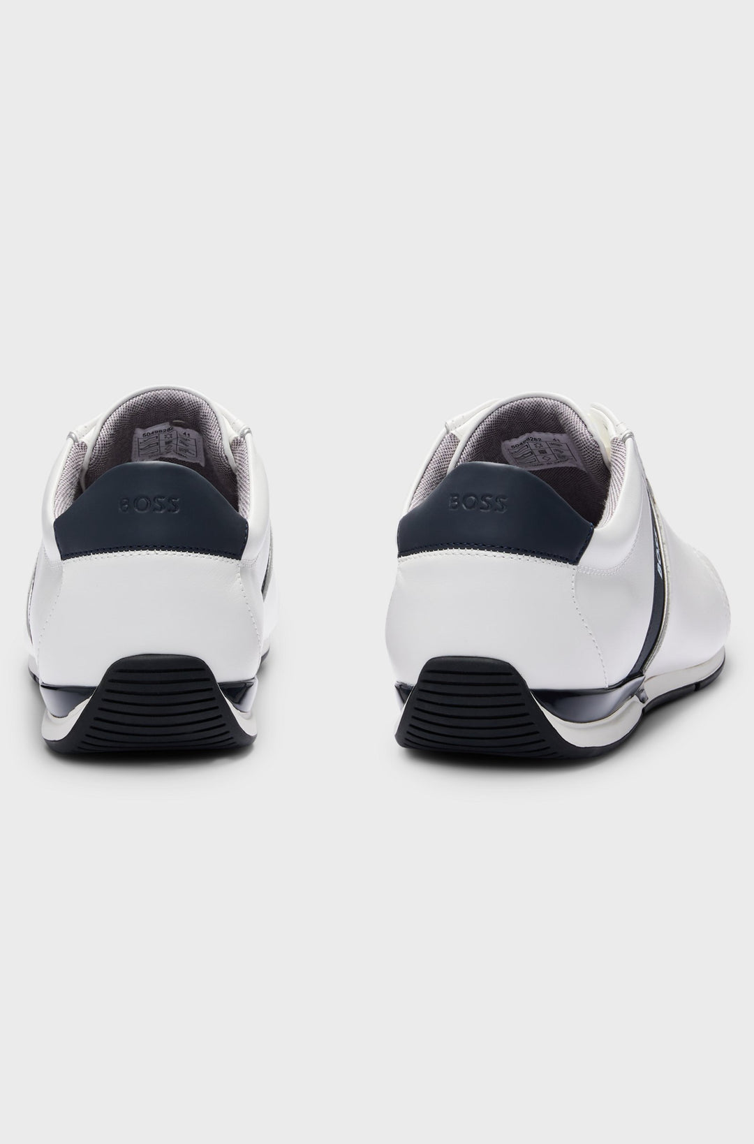 BOSS Casual Shoes Standard Sole - SATURN_LOWP_LUX4 A_N 50498282- Concorde Fashion#color_white-100