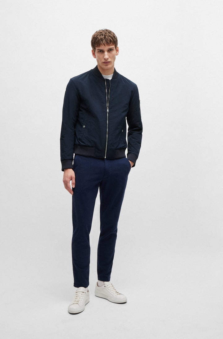 BOSS Casual Jackets Regular Fit in Polyester Mix - H-COMBER 10214498 01-50519981- Concorde Fashion#color_navy-404