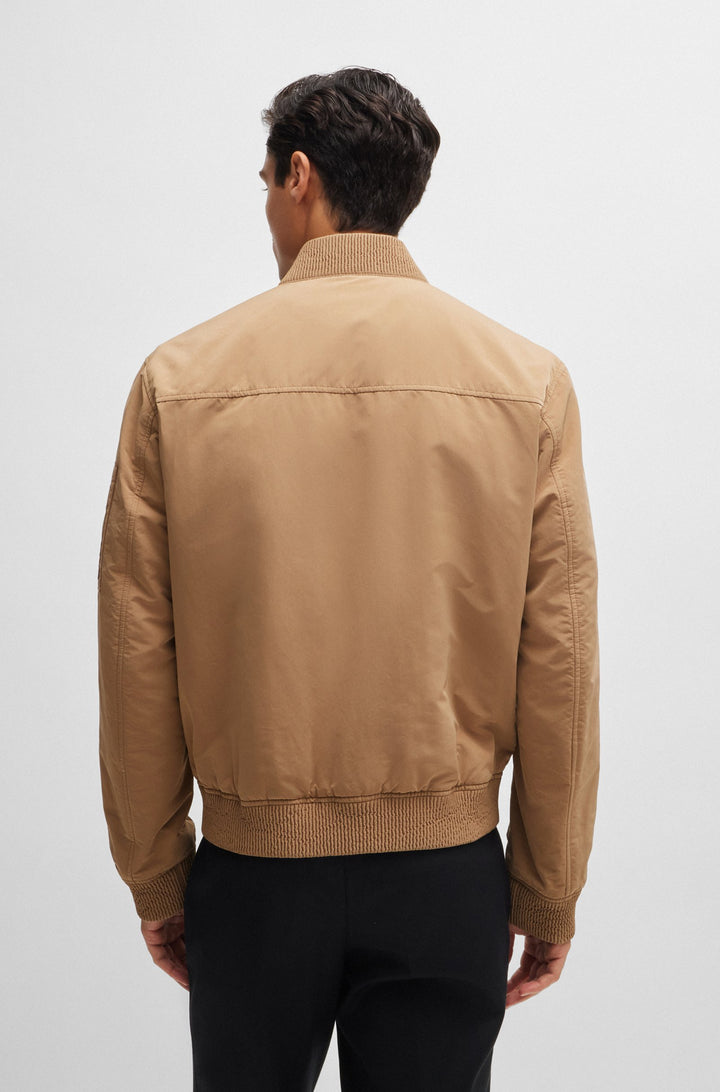 BOSS Casual Jackets Regular Fit in Polyester Mix - H-COMBER 10214498 01-50519981- Concorde Fashion#color_beige-282