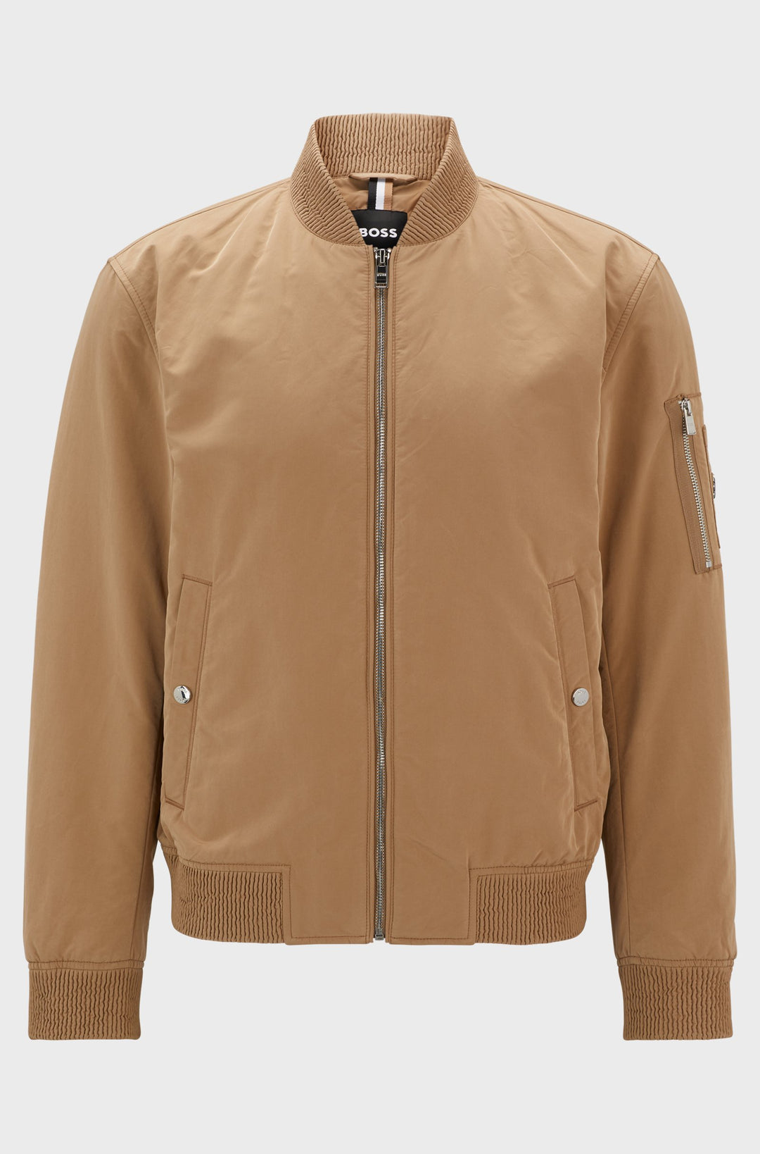 BOSS Casual Jackets Regular Fit in Polyester Mix - H-COMBER 10214498 01-50519981- Concorde Fashion#color_beige-282