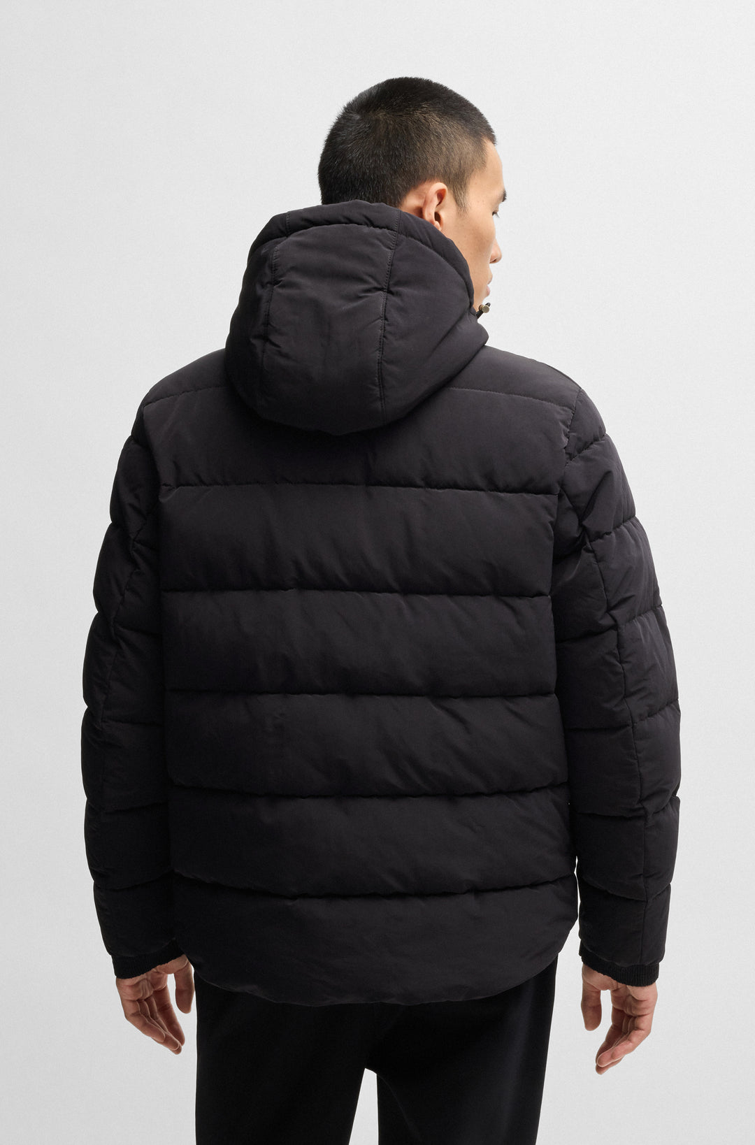 BOSS Casual Jackets Regular Fit in Polyester Mix - CUNOL_LNY 10214498 01-50534440- Concorde Fashion#color_black-001