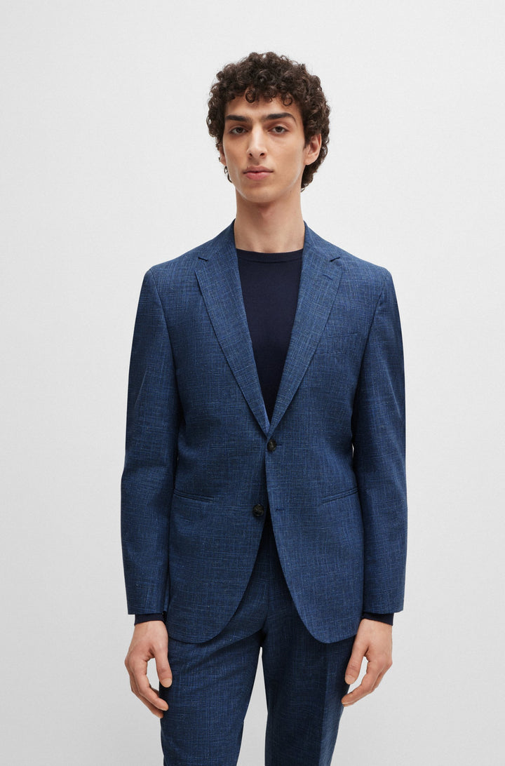 BOSS Suits  in Wool Mix - C-JECKSON-2PCS-243 10215479 01-50521669- Concorde Fashion#color_navy-412