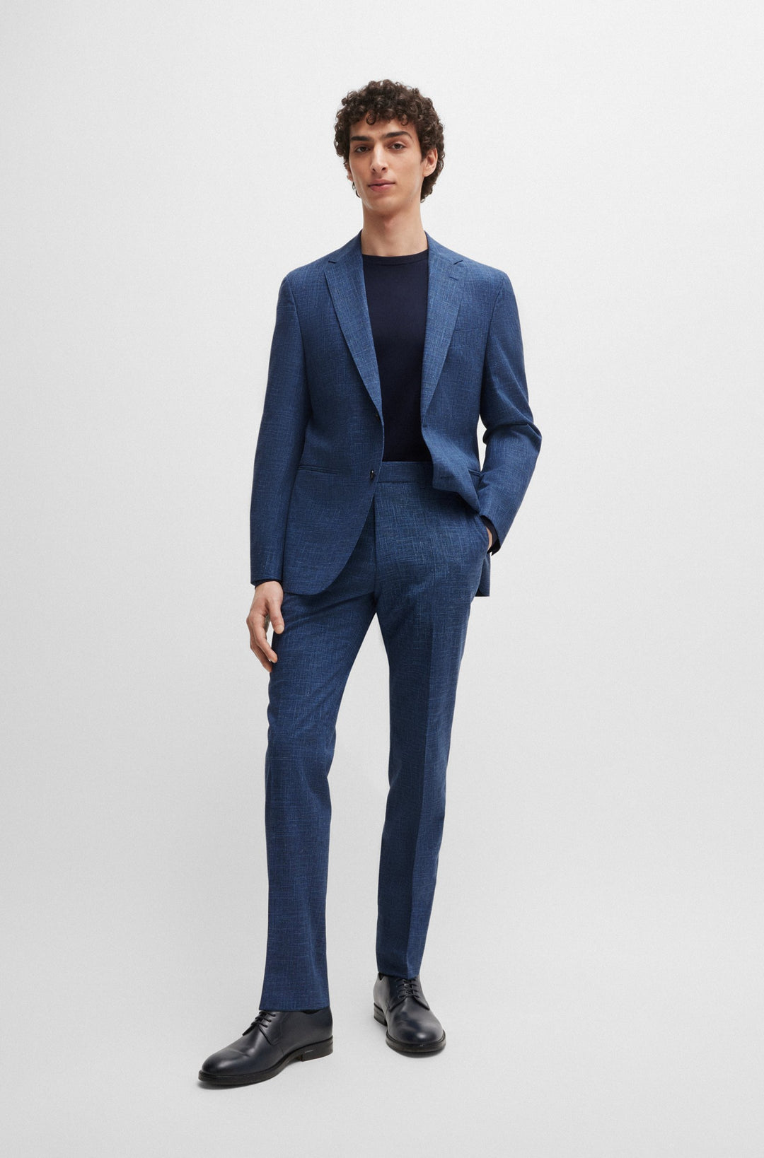BOSS Suits  in Wool Mix - C-JECKSON-2PCS-243 10215479 01-50521669- Concorde Fashion#color_navy-412