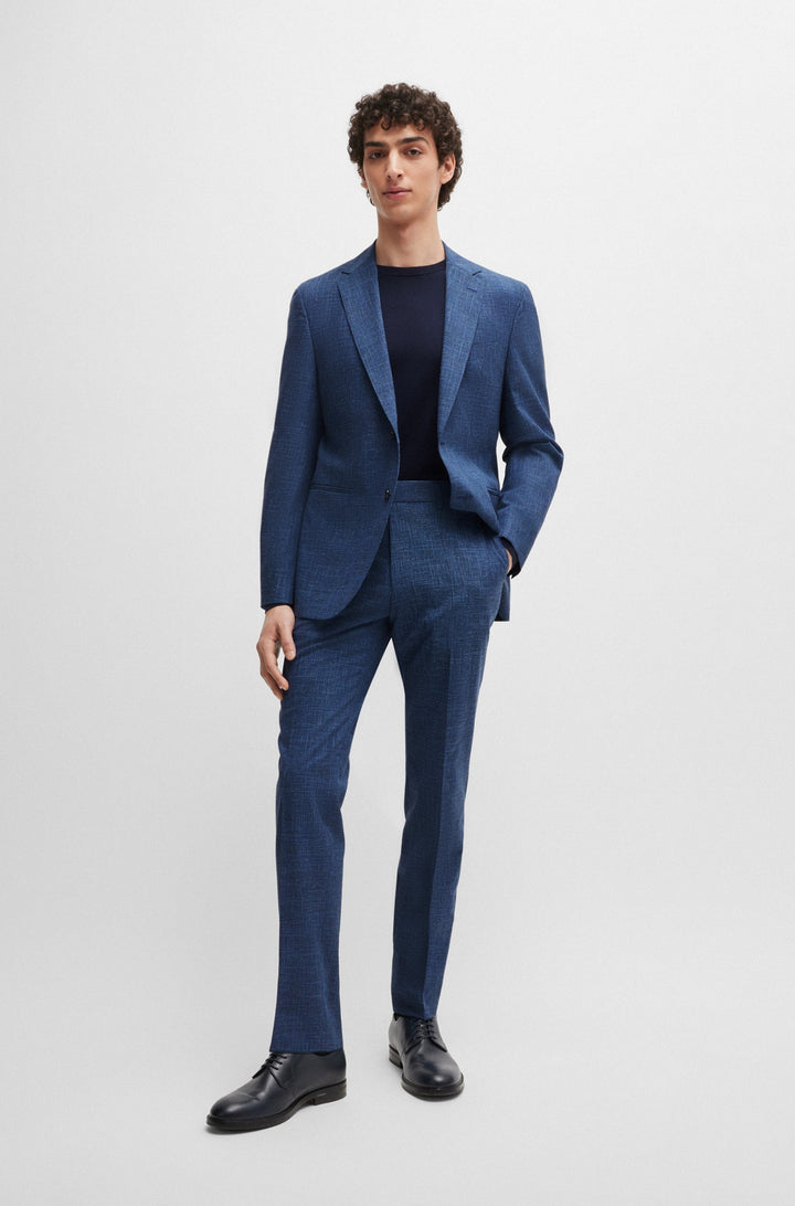 BOSS Suits  in Wool Mix - C-JECKSON-2PCS-243 10215479 01-50521669- Concorde Fashion#color_navy-412