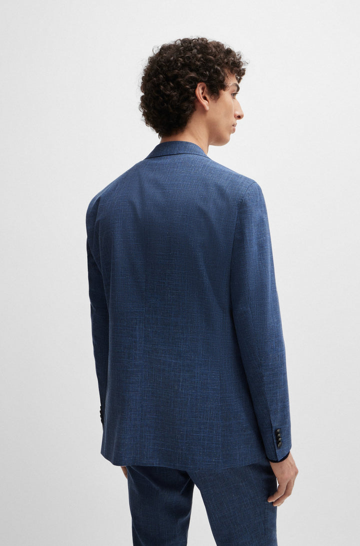 BOSS Suits  in Wool Mix - C-JECKSON-2PCS-243 10215479 01-50521669- Concorde Fashion#color_navy-412