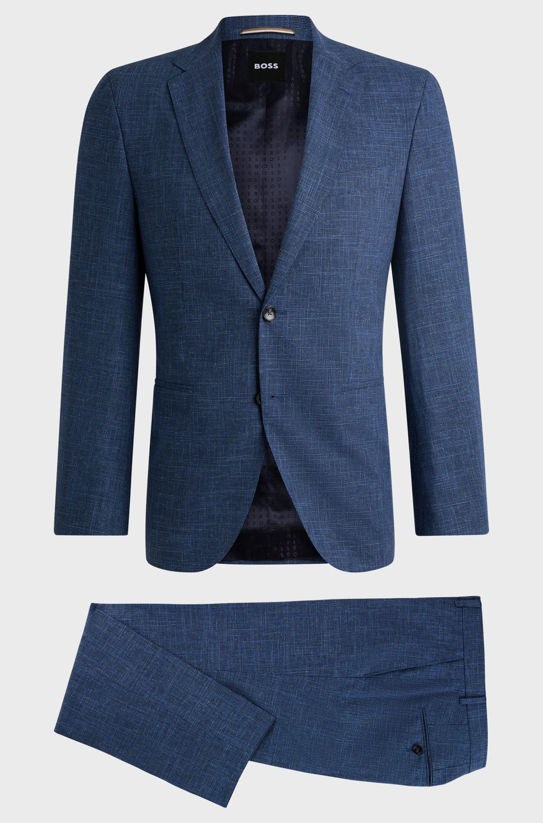 BOSS Suits  in Wool Mix - C-JECKSON-2PCS-243 10215479 01-50521669- Concorde Fashion#color_navy-412