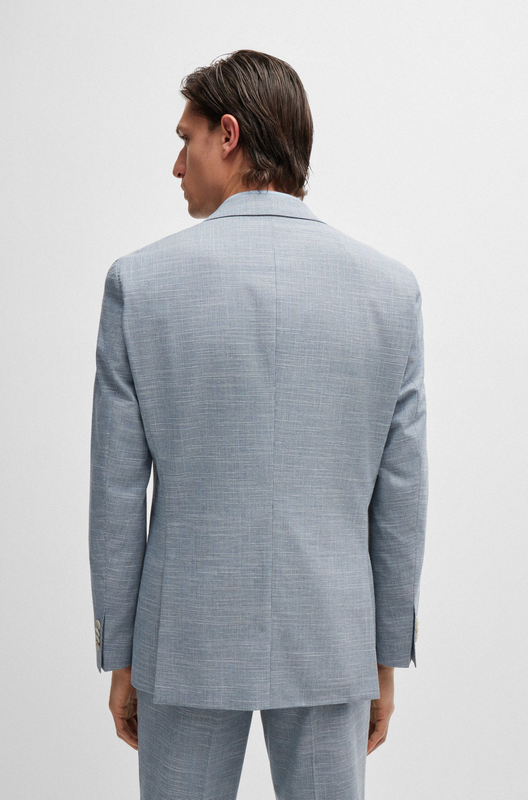 BOSS Suits  in Wool Mix - C-JECKSON-2PCS-243 10215479 01-50521669- Concorde Fashion#color_blue-490