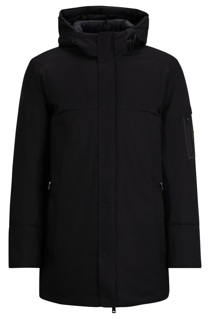 BOSS Regular Fit Casual Jackets in Polyester - J_TERRA 10218748 01-50497647- Concorde Fashion#color_black-001