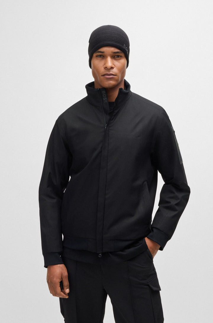 BOSS Casual Jackets  in Polyester - J_JORD 10218748 01-50515108- Concorde Fashion#color_black-001