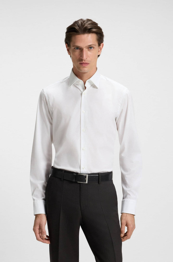 BOSS Formal Shirts Regular Fit - H-JOE-KENT-C3-214 50549923- Concorde Fashion#color_white-100