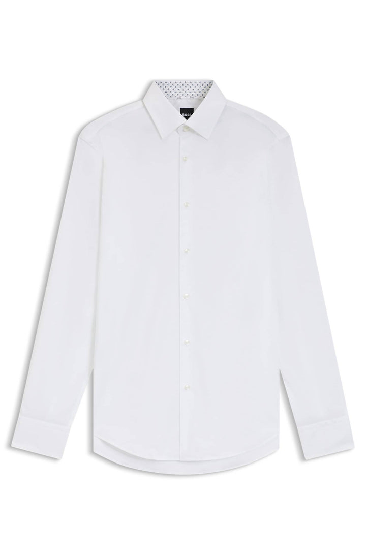 BOSS Formal Shirts Regular Fit - H-JOE-KENT-C3-214 50549923- Concorde Fashion#color_white-100