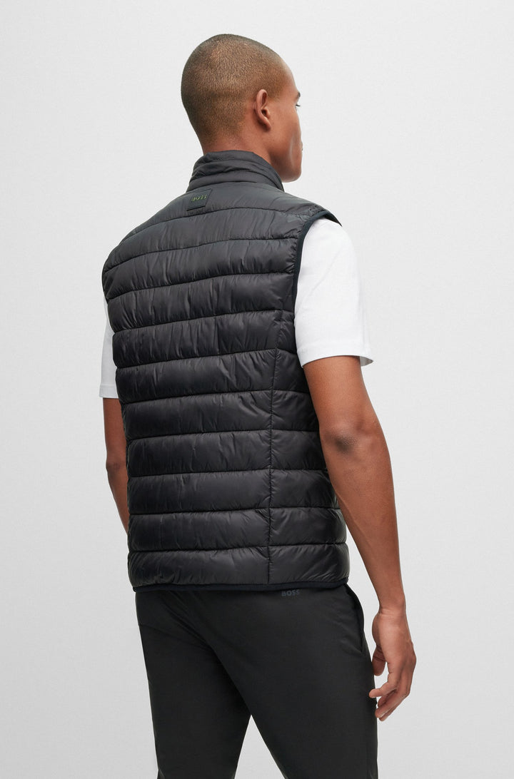 BOSS Vests Regular Fit in Nylon - V_THOR 10220462 01-50472473- Concorde Fashion#color_black-002