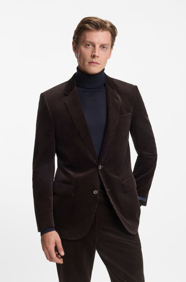 BOSS Blazers  - SB-SUIT-JACKET252_DB 50557911- Concorde Fashion#color_brown-244