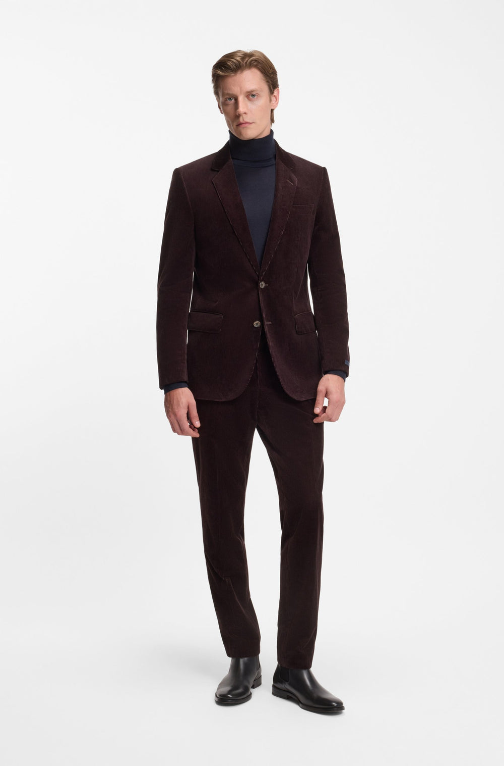 BOSS Blazers  - SB-SUIT-JACKET252_DB 50557911- Concorde Fashion#color_brown-244