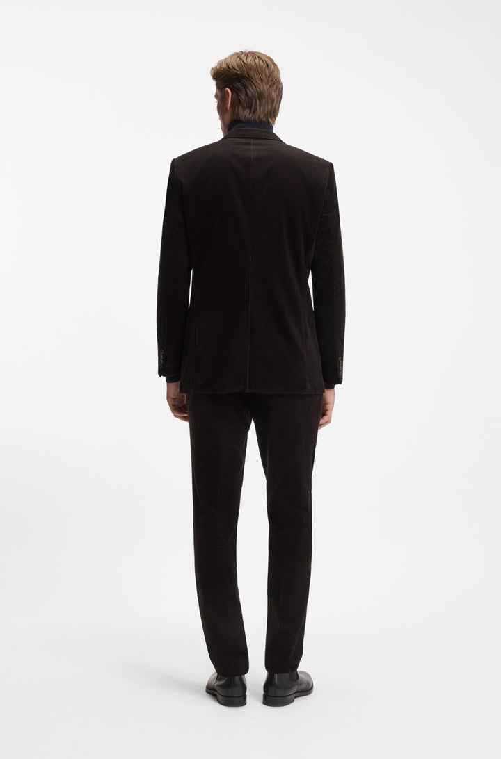 BOSS Trousers Slim Fit - SB-SUIT-TROUS-252_DB 50557921- Concorde Fashion#color_brown-244