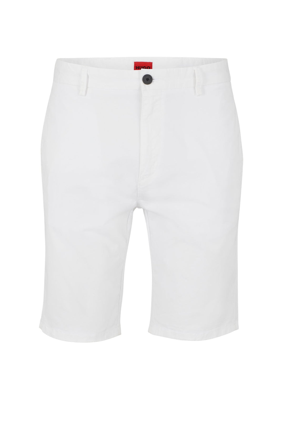 HUGO Slim Fit Trousers in Cotton Mix - DAVID222SD 10225025 01-50471182- Concorde Fashion#color_white-100