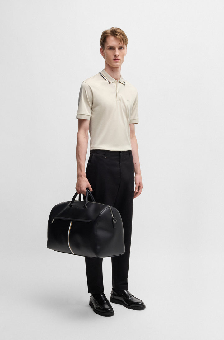BOSS Polos Slim Fit in Cotton - PENROSE 38 10228475 01-50469360 - Concorde Fashion#color_white-131