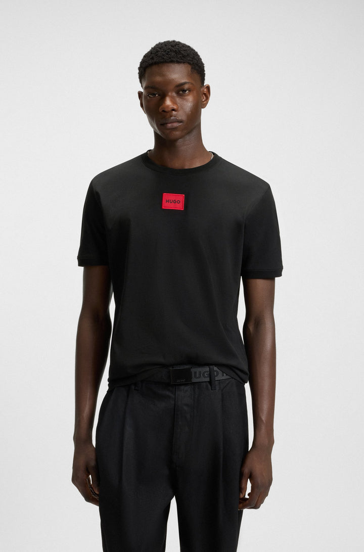 HUGO T-Shirts Regular Fit - DIRAGOLINO212 50447978Concorde Fashion#color_black-001
