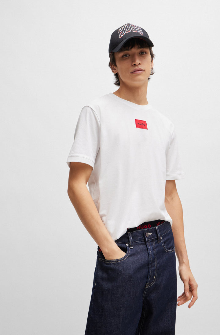 HUGO T-Shirts Regular Fit - DIRAGOLINO212 50447978Concorde Fashion#color_white-100