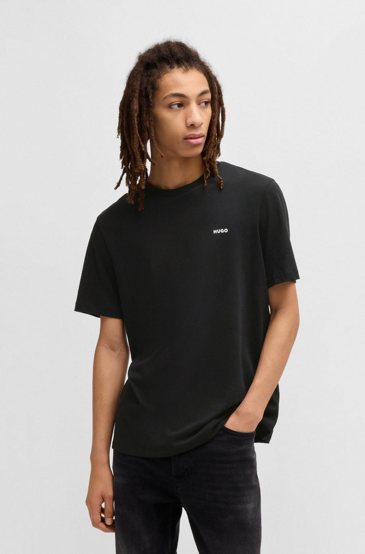 HUGO T-Shirts Regular Fit - DERO222 50466158Concorde Fashion#color_black-001