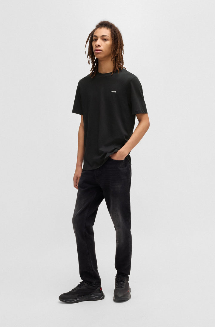 HUGO T-Shirts Regular Fit - DERO222 50466158Concorde Fashion#color_black-001
