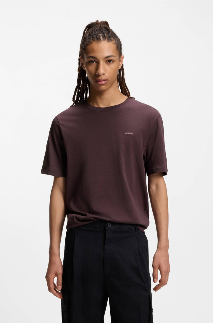 HUGO T-Shirts Regular Fit - DERO222 50466158Concorde Fashion#color_brown-249