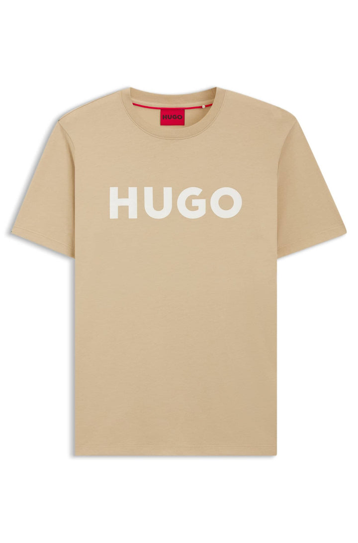 HUGO T-Shirts Regular Fit - DULIVIO 50467556- Concorde Fashion#color_beige-269